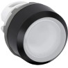 ABB Modular Series White Momentary Push Button Head 22 mm Cutout IP66 1SFA611100R1105 MP1-11W