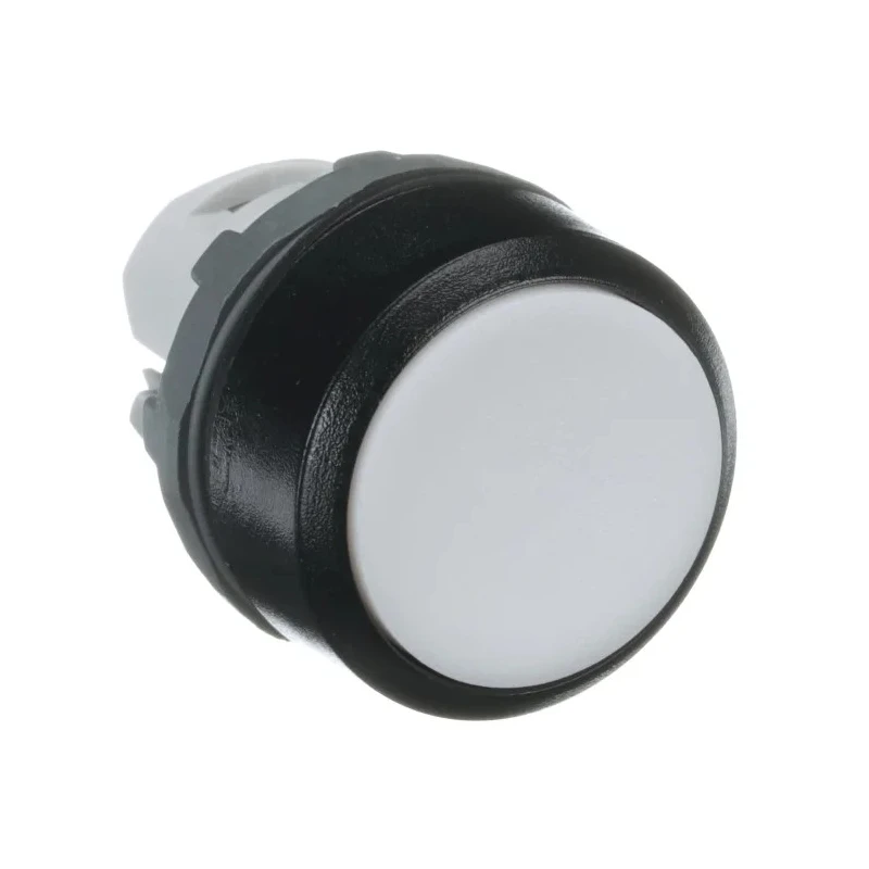ABB Modular Series White Momentary Push Button Head 22 mm Cutout IP66 1SFA611100R1005 MP1-10W