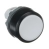 ABB Modular Series White Momentary Push Button Head 22 mm Cutout IP66 1SFA611100R1005 MP1-10W