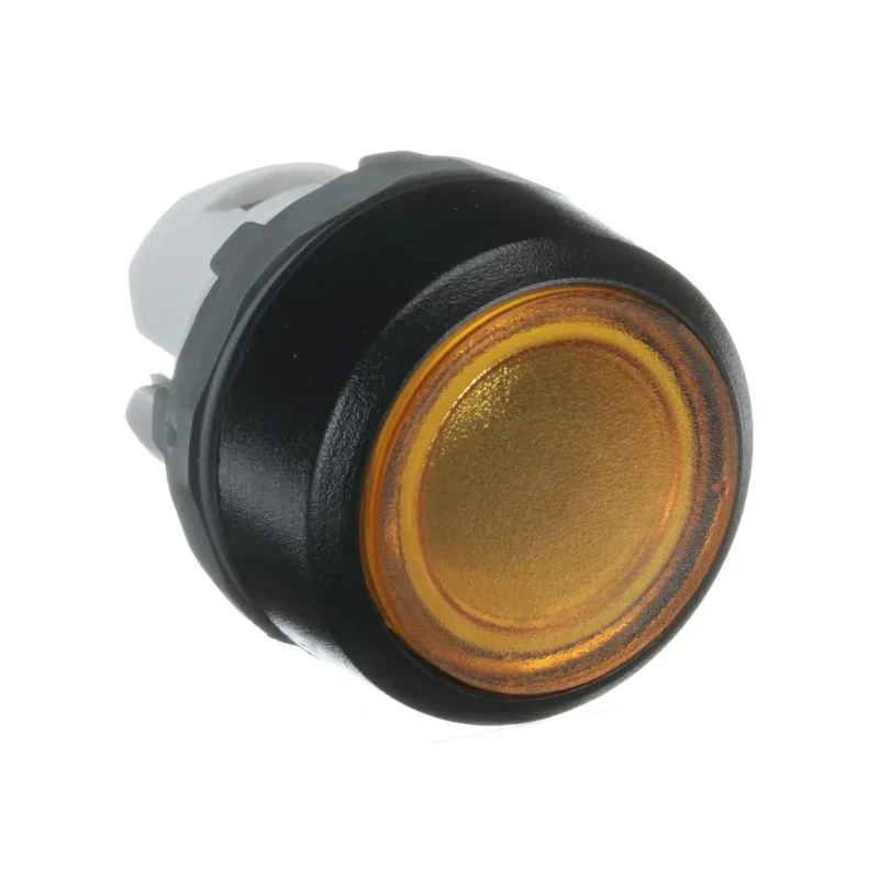 ABB Modular Series Yellow Momentary Push Button Head 22 mm Cutout IP66 1SFA611100R1103 MP1-11Y