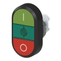 ABB Modular Series Red, Green Momentary Push Button Head 22 mm Cutout IP66 1SFA611131R1102 MPD2-11G