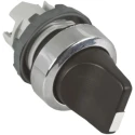 ABB Modular Series 2 Position Selector Switch Head 22 mm Cutout Black Handle IP66 IP67 1SFA611200R2006 M2SS1-20B