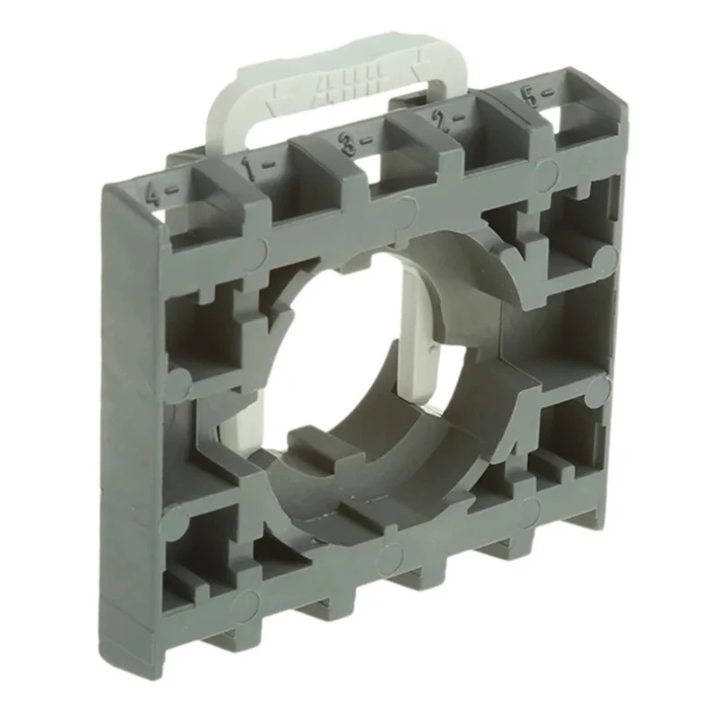 ABB Contact Block Snap-In Terminal Type MCBH5 Series 13mm x 50mm x 48mm 30°C-70°C 1SFA611601R1100 MCBH5-00