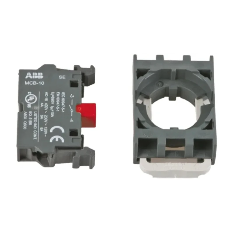 ABB Modular Series Contact Block with 2 Normally Closed Contacts 1SFA611605R1120 MCBH-02