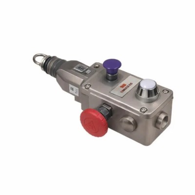 Omron ER Rope Pull Switch 239 mm Length, Straight Mounting, 2 NO/2 NC Contacts, IP67, Die Cast 44506-5810 ER6022-022MSS