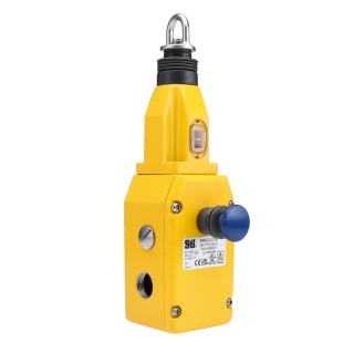 Omron ER Rope Pull Switch 239 mm, Straight, IP67 Rated Die Cast Aluminium Housing 44506-5010 ER6022-021M