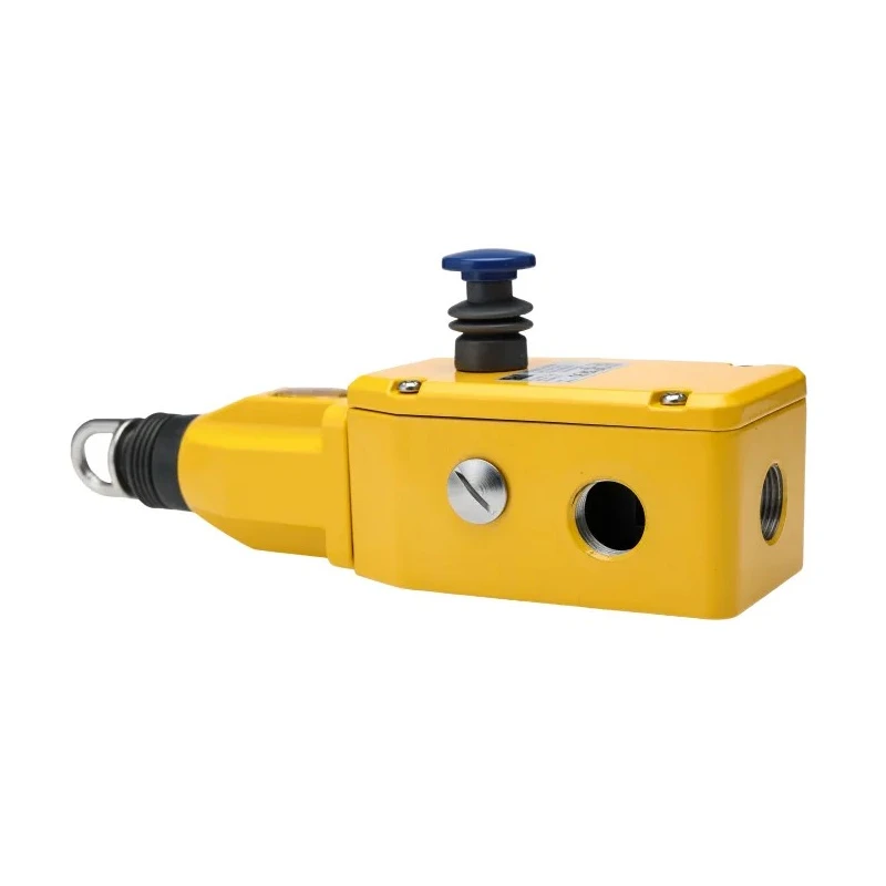 Omron ER Rope Pull Switch 239 mm, Straight, IP67 Rated Die Cast Aluminium Housing 44506-5010 ER6022-021M