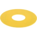 Omron Push Button Legend Plate for Use with A22E E-Stop, Yellow, 60mm Diameter A22Z-3466-1