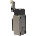 Omron D4B-N Series Roller Lever Interlock Switch, 1 NO/1 NC Contact Configuration, IP67 Metal Housing, 4A Switching Current, 
