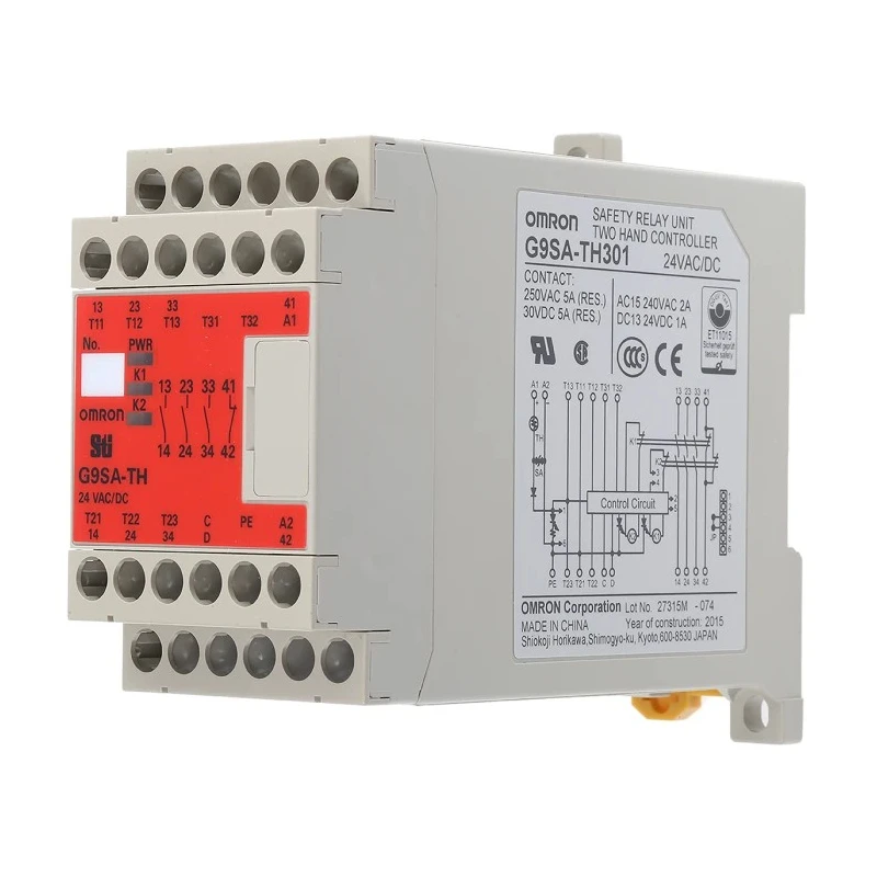 Omron Safety Relay 24V AC/DC, 3 Safety Contacts, 1 Auxiliary Contact, Automatic Reset, Surface Mount G9SA