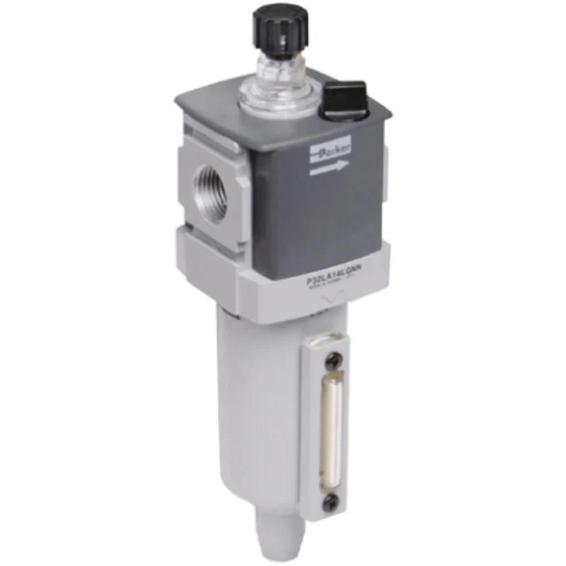 Parker 3/4 in Pneumatic Air Lubricator 17 bar Metal Bowl Oil Mist Standard Sight Dome P33LA16LSNN
