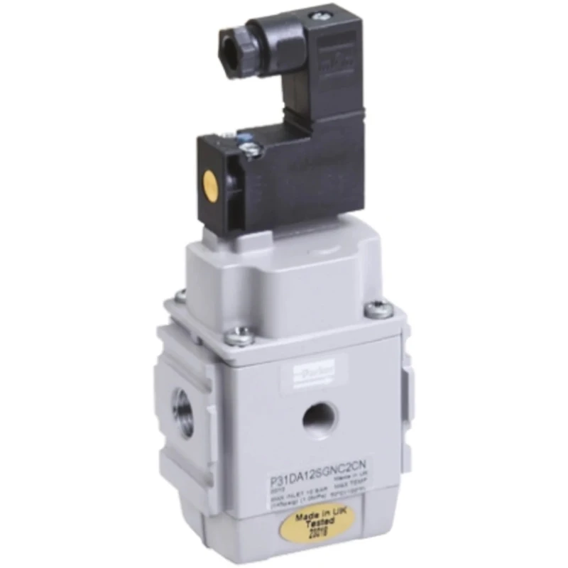 Parker Dump Valve 3/2 NC Solenoid/Spring G Series P31 24V DC P31TA12SGNC2CN