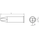 Weller Soldering Iron Tip Screwdriver Shape 5 mm Width 48 mm Length for WP200 WXP200 T0054480199