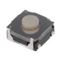 Alps Alpine White Tactile Switch Stem 3.4 mm SPST 50mA 250 V AC 12 V DC Surface Mount SKRAALE010