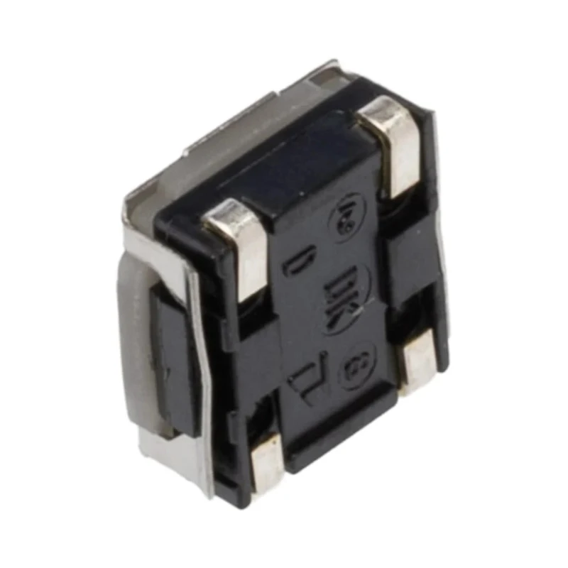 Alps Alpine White Tactile Switch Stem 3.4 mm SPST 50mA 250 V AC 12 V DC Surface Mount SKRAALE010