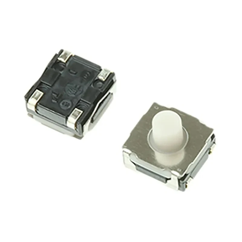Alps Alpine White Tactile Switch Stem 5.1 mm SPST 50mA 250V AC 12V DC Surface Mount SKRAAME010