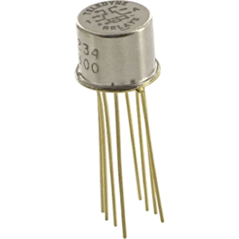 Teledyne PCB RF Relay 12V DC Coil DPDT Gold Plated Contacts Through Hole Mount 712D-12