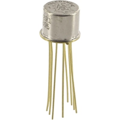 Teledyne PCB High Frequency Relay, 5V DC Coil Voltage, DPDT Contact Configuration, 1A Contact Current, Gold Plated 712TN-5