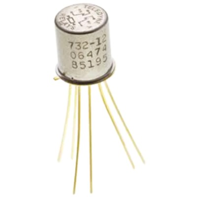 Teledyne PCB RF Relay 12V DC Coil, DPDT, 1A Contact Current, Gold Plated Contacts 732-12