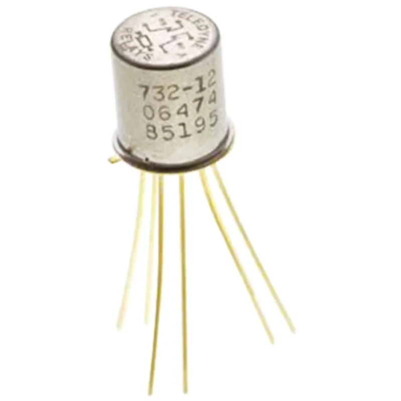 Teledyne PCB RF Relay 12V DC Coil, DPDT, 1A Contact Current, Gold Plated Contacts 732-12