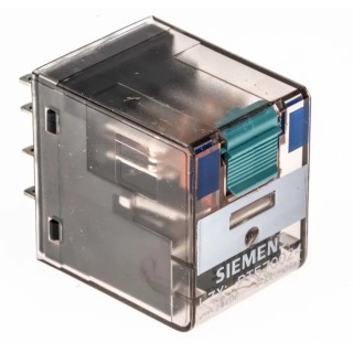 Siemens Power Relay 24V DC Coil 6A Switching Current 4PDT LZX:PT570024