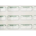 RS PRO Pre-Printed Adhesive Green Label Calibrated 15mm x 40mm 120 Per Pack 758-7923