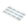RS PRO Adhesive Pre-Printed Label Inspected By Blue Text on White Background 40mm x 15mm 120 Per Pack 758-7933