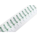 RS PRO Pre-Printed Adhesive Label Green Text on White Vinyl Cloth Strong Acrylic Adhesive 38mm x 15mm 140 Per Pack 758-8018