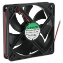 Sunon EE Series MagLev Ball Bearing DC Axial Fan 24V DC 5W 207mA 184 m³/h 3100 RPM 120 mm Frame EEC0252B1-000U-A99