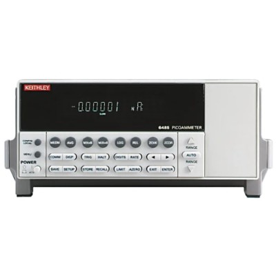 Keithley Bench Picoammeter Digital Measurement of DC and AC Current, 0.00001nA Resolution, 220V 2.8kg 369x214x90mm 6485/E