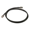 Atem BNC Series RG223 1 m Coaxial Cable 50 Ω, Black, Terminated RG223