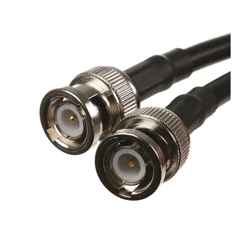 Atem BNC Series RG223 1 m Coaxial Cable 50 Ω, Black, Terminated RG223