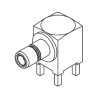 Molex SMB Series Subminiature Coaxial Connector Through Hole Female 50 Ω Right Angle Body Solder 73404-2280
