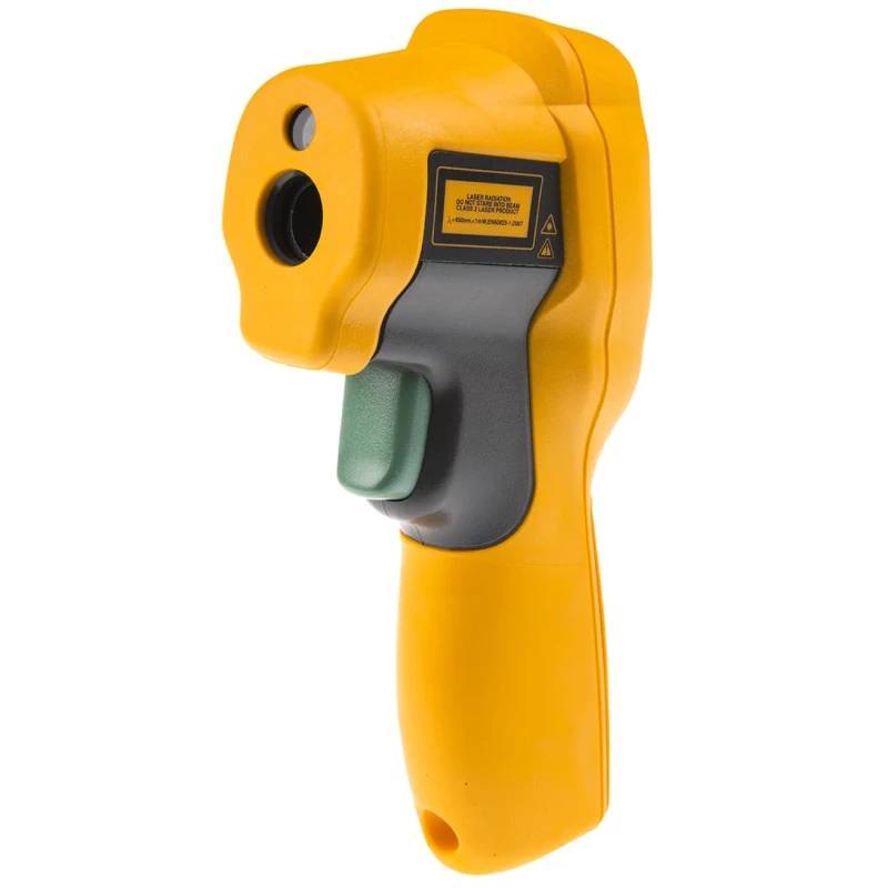 Fluke Infrared Thermometer, -30 °C to +500 °C, ±1.5 °C Accuracy, Adjustable Emissivity, 10:1 D:S Ratio, Battery FLUKE-62 MAX