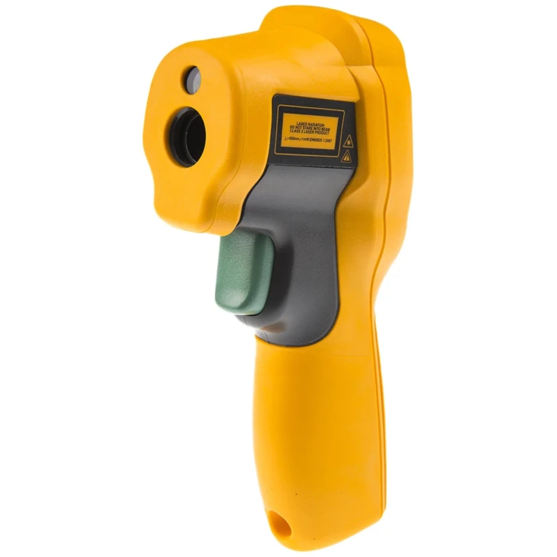 Fluke Infrared Thermometer, -30 °C to +500 °C, ±1.5 °C Accuracy, Adjustable Emissivity, 10:1 D:S Ratio, Battery FLUKE-62 MAX