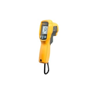 Fluke Infrared Thermometer, -30 °C Min, 650 °C Max, ±1 °C Accuracy, Adjustable Emissivity, AA Battery Power FLUKE-62 MAX +