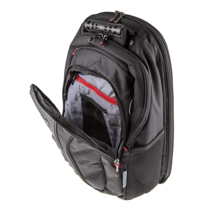 Wenger Legacy 16 in Laptop Backpack with Nylon Material and RoHS Compliance 600631