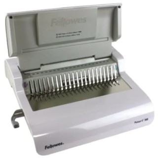 Fellowes Pulsar E-300 Plastic Comb Binding Machine Electric Punch, 300 Sheet Capacity 5620701