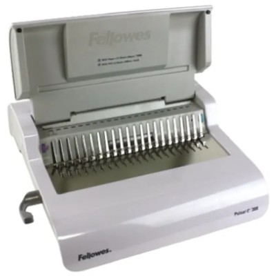 Fellowes Pulsar E-300 Plastic Comb Binding Machine Electric Punch, 300 Sheet Capacity 5620701
