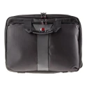 Wenger Legacy 16 inch Nylon Briefcase Laptop Case, Black, Checkpoint Friendly 600648