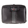 Wenger Legacy 16 inch Nylon Briefcase Laptop Case, Black, Checkpoint Friendly 600648