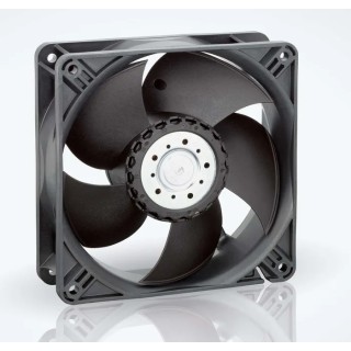 ebm-papst 4400 Series Compact DC Axial Fan 24V dc 4.1W 184 m³/h 119x119x38 mm MPN IP20
