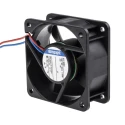 ebm-papst 600 N Series DC Axial Fan 12V DC, 21 m³/h Air Flow, 600 mW Power, 2500 rpm, IP20, Sleeve Bearing 