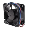 ebm-papst 600 N Series DC Axial Fan 12V DC, 21 m³/h Air Flow, 600 mW Power, 2500 rpm, IP20, Sleeve Bearing 