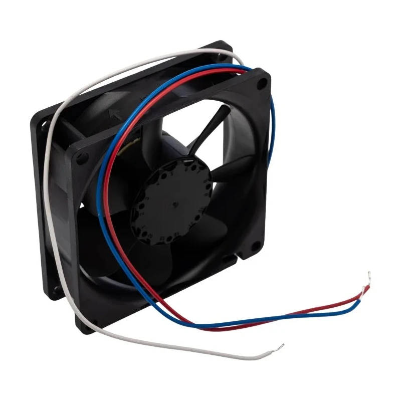 ebm-papst 8400 N Series Axial Fan, 12V dc, 33 m³/h Airflow, 500 mW Power, 1500 rpm, IP68, 80mm x 80mm x 25mm IP68