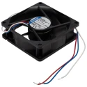 ebm-papst 8400 N Series Axial Fan, 12V dc, 33 m³/h Airflow, 500 mW Power, 1500 rpm, IP68, 80mm x 80mm x 25mm IP68