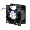 ebm-papst 600 N Series Sleeve Bearing DC Axial Fan 12V dc 700mW 25 m³/h IP68 60 mm