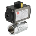 RS PRO Ball Type Pneumatic Actuated Valve, 40 Bar, BSP, Female 1 to 1/4 in 760-5582