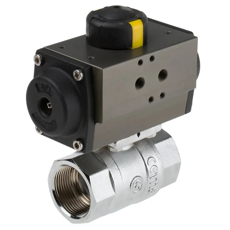 RS PRO Ball Type Pneumatic Actuated Valve, 40 Bar, BSP, Female 1 to 1/4 in 760-5582
