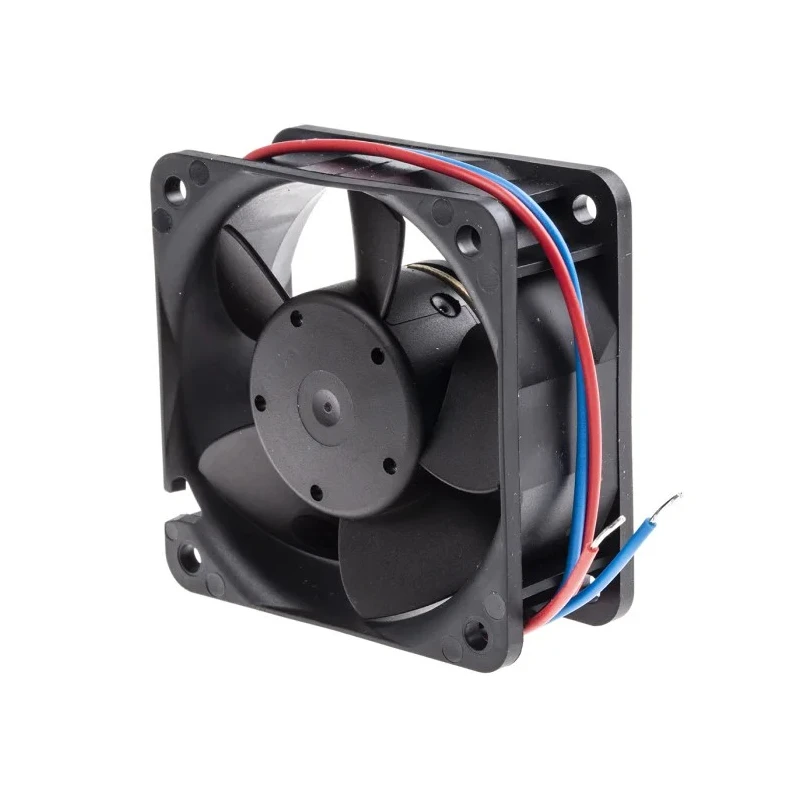ebm-papst 600 N Series Square Frame Sleeve Bearing DC Axial Fan 12V dc, 1.2 W, 35 m³/h, IP20 